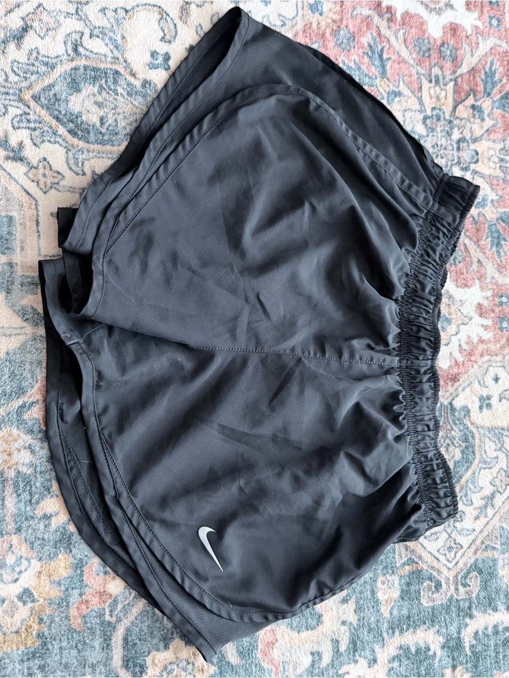 Nike Black Running Tempo Shorts Unlined